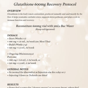Alternative view of Glutathione - 600mg